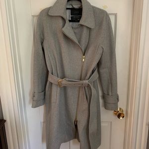 Grey wool JCrew coat